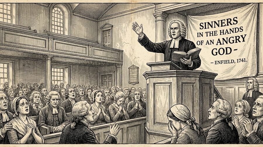 கோபங்கொண்ட தேவனுடைய கரத்தில் பாவிகள்