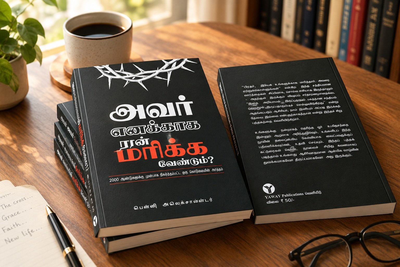 அவர் எனக்காக ஏன் மரிக்க வேண்டும்? — புத்தகம்
